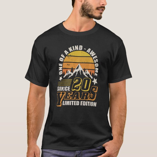 T-shirt 20 Ans 20 Anniversaire 19 (Devant)