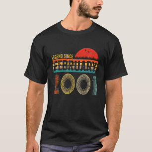 T-shirt 20 Ans Rétro Anniversaire Légende Cadeau Depuis Fé