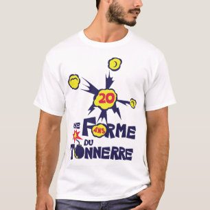 T-shirt 20 ans une forme du tonnerre anniversaire