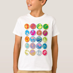 T-shirt 20 boutons sportifs cool
