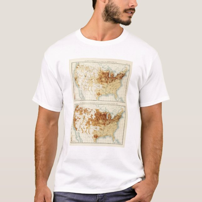 T-shirt 20 indigènes des nations germaniques 1890 (Devant)