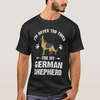 T-shirt 20 Je ne suis jamais trop fatigué pour mon berger