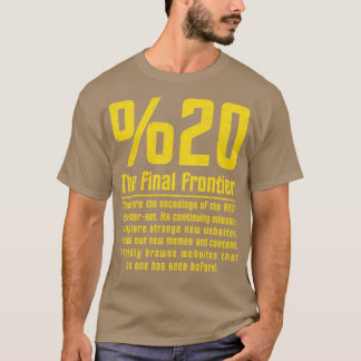 T-shirt 20 La dernière frontière Alt Roufxis