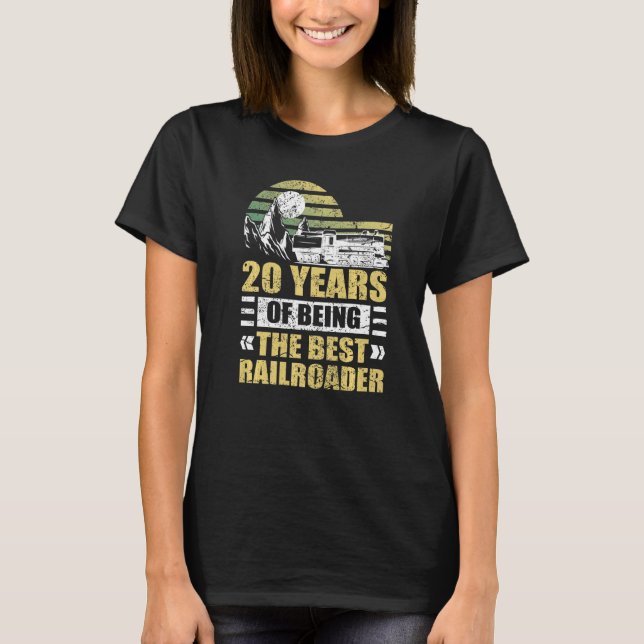 T-shirt 20 Years Old 20th Birthday 4 (Devant)