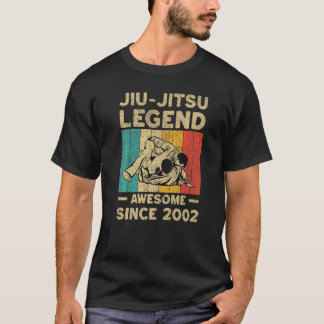 T-shirt 20 Years Old BJJ Jiu Jitsu Legend Awesome Since 20