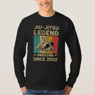 T-shirt 20 Years Old BJJ Jiu Jitsu Legend Awesome Since 20