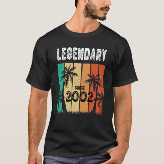 T-shirt 20e anniversaire 2002 Anniversaire pour les femmes