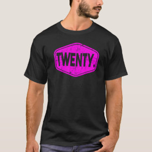 T-shirt 20e anniversaire de garçon ou de fille 20 ans ving