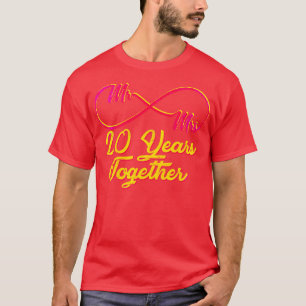 T-shirt 20e anniversaire de Mariage 20 ans de mariage 2