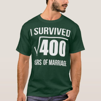 T-shirt 20e anniversaire de mariage Cadeau Mariage 20 ans 