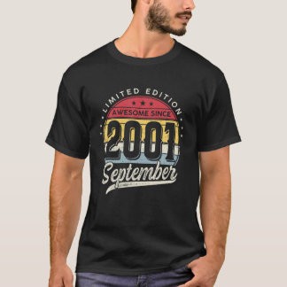 T-shirt 20E Anniversaire Décorations Magnifiques Depuis Se