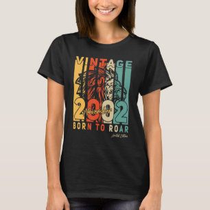 T-shirt 20e anniversaire novembre 20 ans Vintage 2002