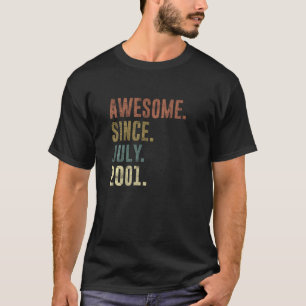 T-shirt 20e anniversaire Retro Vintage stupéfiant depuis J
