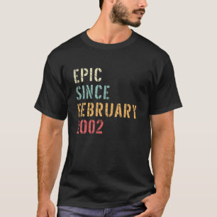 T-shirt 20e Birthday Toxits Men Women Kids B.Day Epic Sinc