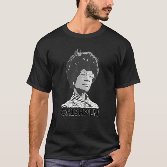 T-shirt 20th Century Politician Heroine Chisholm (Devant)