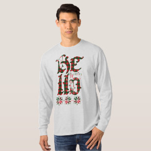 T-shirt 20XX Bonjour Vacances d'hiver Ecosse Motif