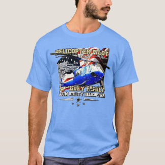 T-shirt 212 pilote moyen d'hélicoptère