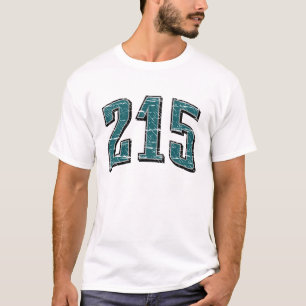 T-shirt 215 (d'indicatif régional)