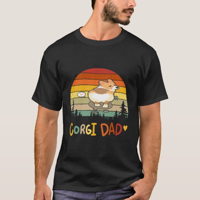 T-shirt 216 Corgi Papa (Devant)