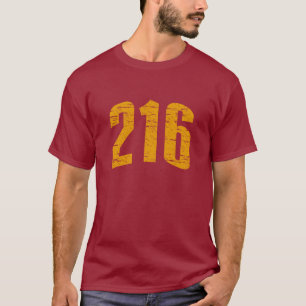 T-shirt 216 (d'indicatif régional)