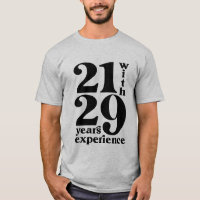 21 avec 39 Ans d'expérience 50e Anniversaire Chemi