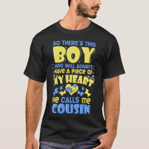 T-shirt 21 - Cousin de sensibilisation au syndrome de Down