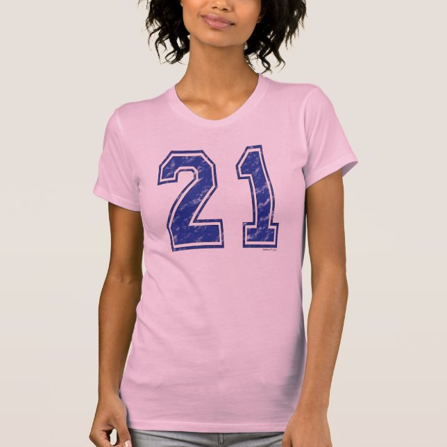 T-shirt 21 coutume Jersey (Devant)