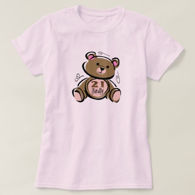 T-shirt 21 enfin (Design devant)