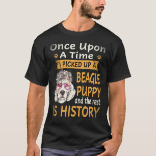 T-shirt 21 Il était une fois - Beagle chiot Beagle