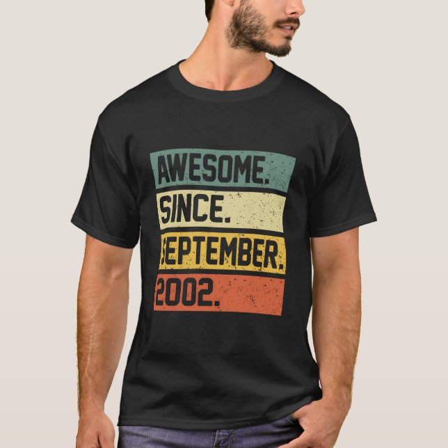 T-shirt 21 Incroyable depuis septembre 2002 (Devant)