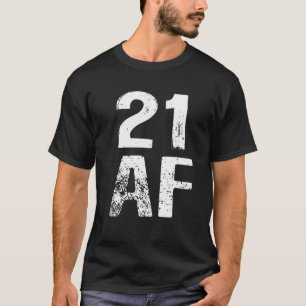T-shirt 21 Juridique AF 21E Anniversaire Cool Tee