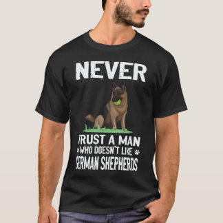 T-shirt 21 Ne faites jamais confiance à un homme qui n'aim