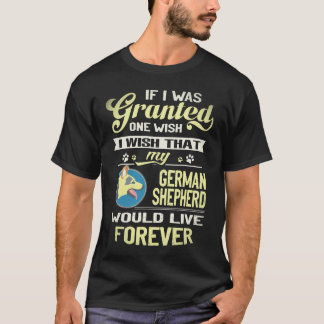 T-shirt 21 Si j'étais accordé un vœu je souhaite que mon a