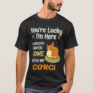 T-shirt 21 Vous êtes un Corgi chanceux