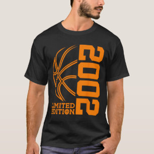 T-SHIRT 21E ANNIVERSAIRE BASKETBALL LIMITED EDITION 2002
