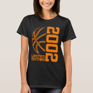 T-SHIRT 21E ANNIVERSAIRE BASKETBALL LIMITED EDITION 2002