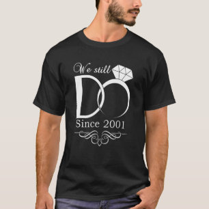 T-shirt 21e anniversaire de Mariage Nous faisons encore 21