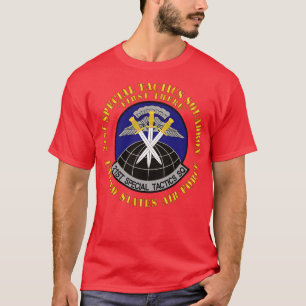 T-shirt 21e Escadron de tactique spéciale d'abord trois X