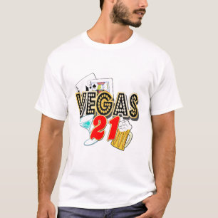 T-shirt 21ème anniversaire de Vegas