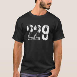 T-shirt 229 Indicatif régional Albany GA Indicatif régiona
