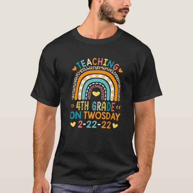T-shirt 22/02/2022 Enseignement 4E Année Sur Deux Enseigna (Devant)