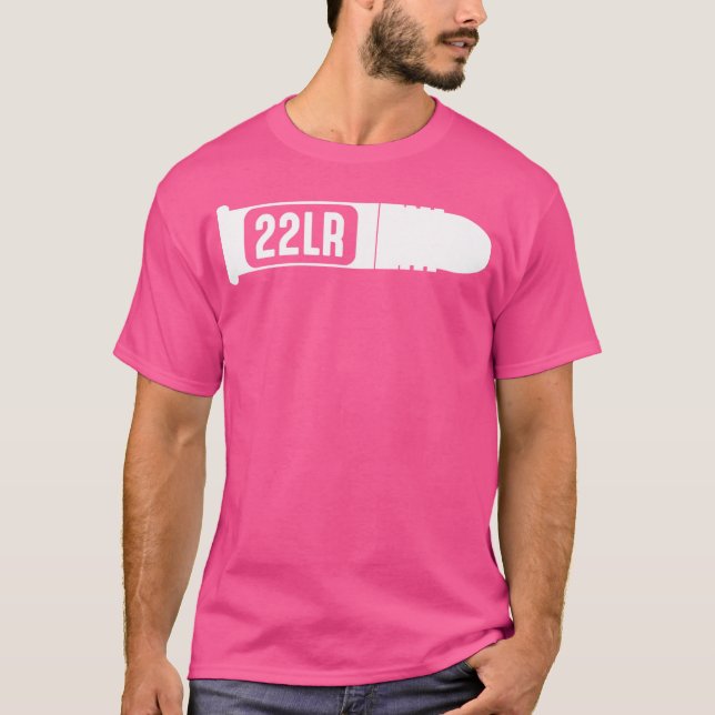 T-shirt 22 Cartouche De Fusil Longue Utilisée Par Le Chass (Devant)