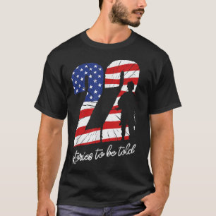 T-shirt 22 Jours d'anciens combattants 22 vies Militaires