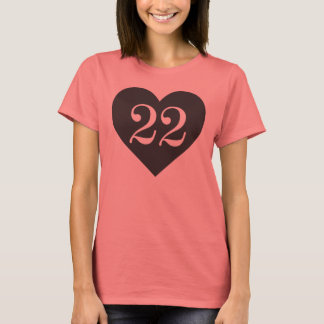 T-shirt 22 réservoir cardiaque
