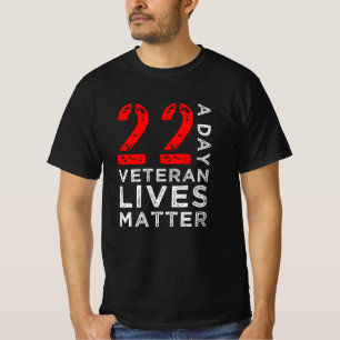 T-shirt 22 Un Vétéran - Jour commémoratif - Jour des Vétér