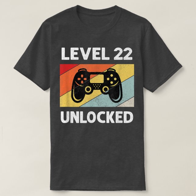 T-shirt 22e anniversaire Chemises 22 ans Hommes (Design devant)