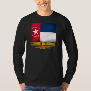 T-shirt 22ème Infanterie volontaire de la Caroline du Nor