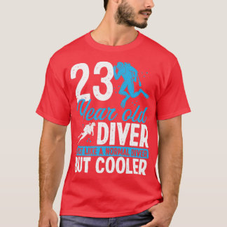T-shirt 23 Année Plongée Plongée Plongée Snorkel 23 Annive