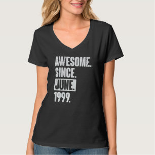 T-shirt 23 Ans 23 Anniversaire Awesome depuis Juin 1999
