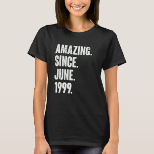 T-shirt 23 Ans 23 Ans Extraordinaire depuis juin 1999